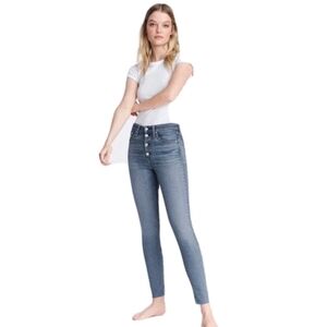 Rag & Bone Nina High Rise Skinny In Fire Island Wash Size 26
